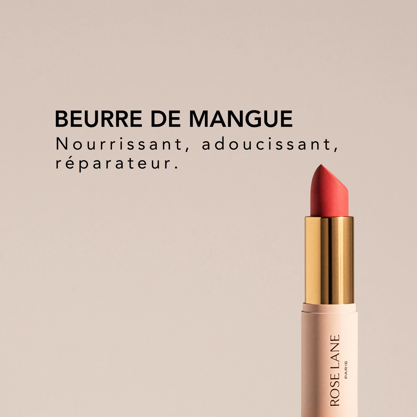 Rouge à lèvres naturel