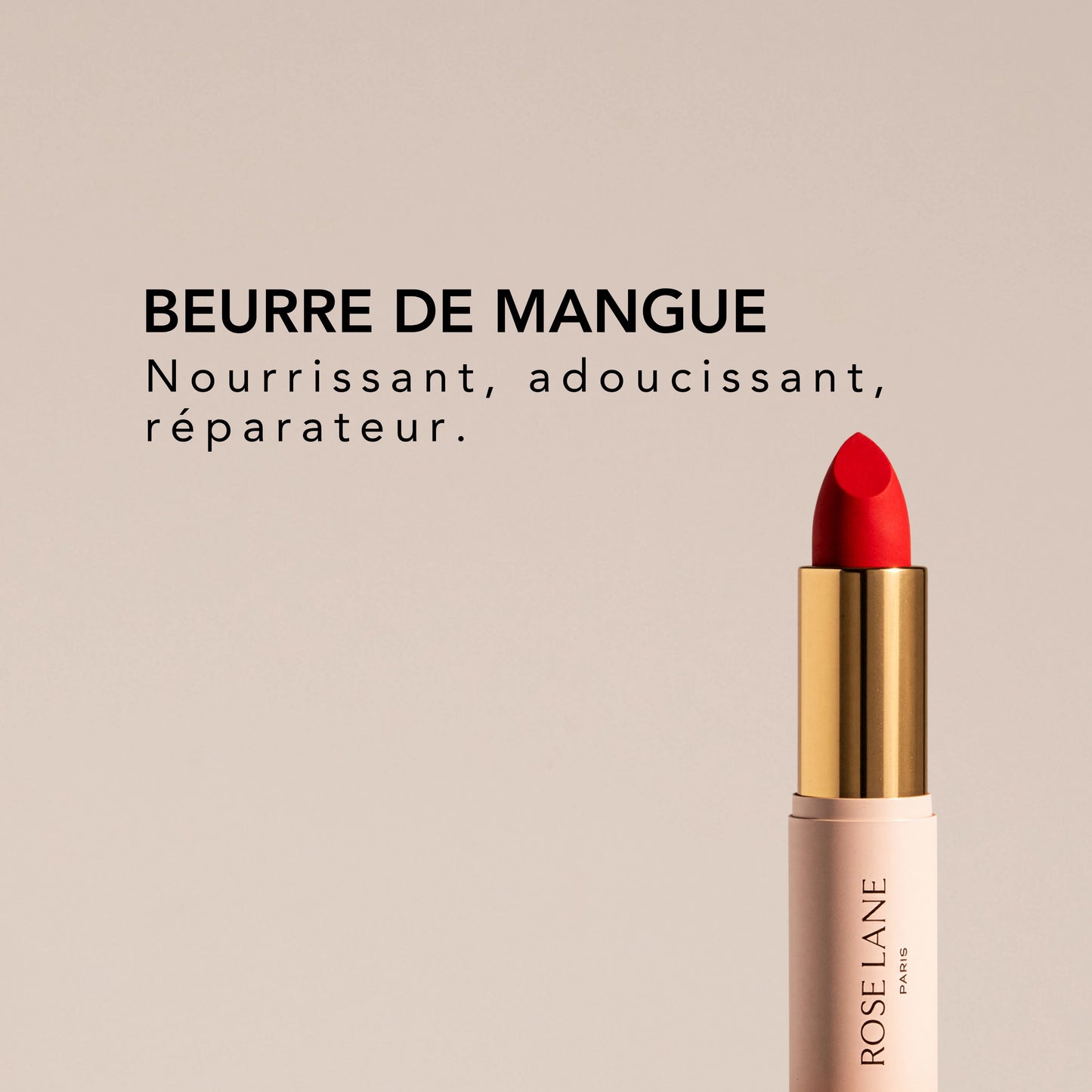 Rouge à lèvres naturel