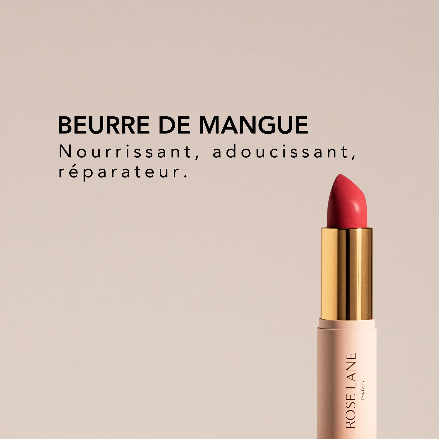 Rouge à lèvres naturel