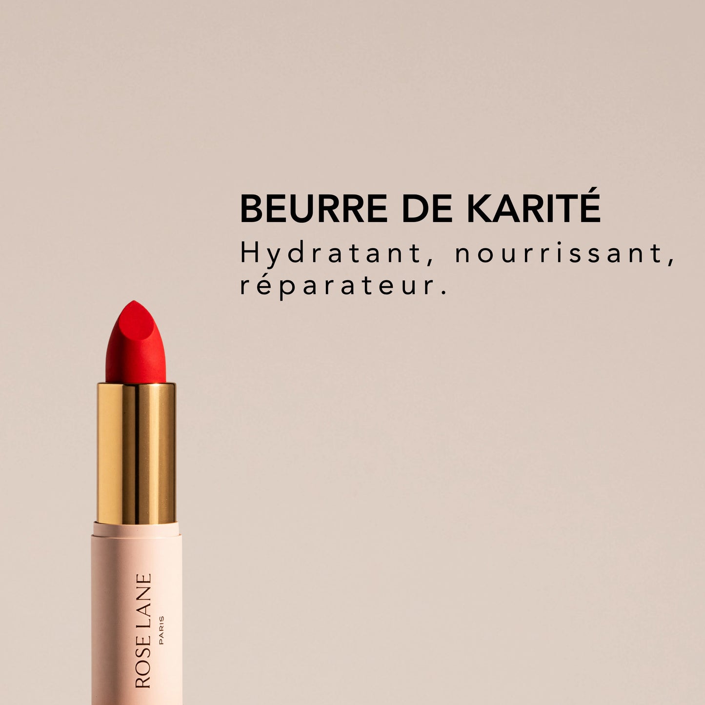 Rouge à lèvres naturel