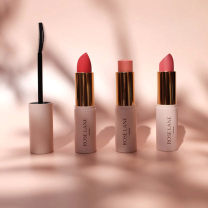 SUMMER DAY & NIGHT SET - Mascara, Blush and two Lipsticks