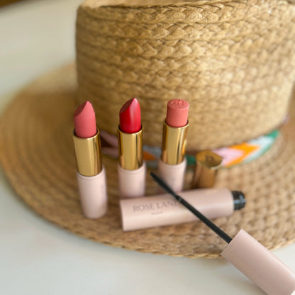 SUMMER DAY & NIGHT SET - Mascara, Blush and two Lipsticks