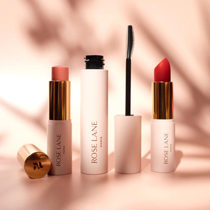 THE ESSENTIALS SET - Mascara, Rouge à lèvres, Multi-Blush Crème