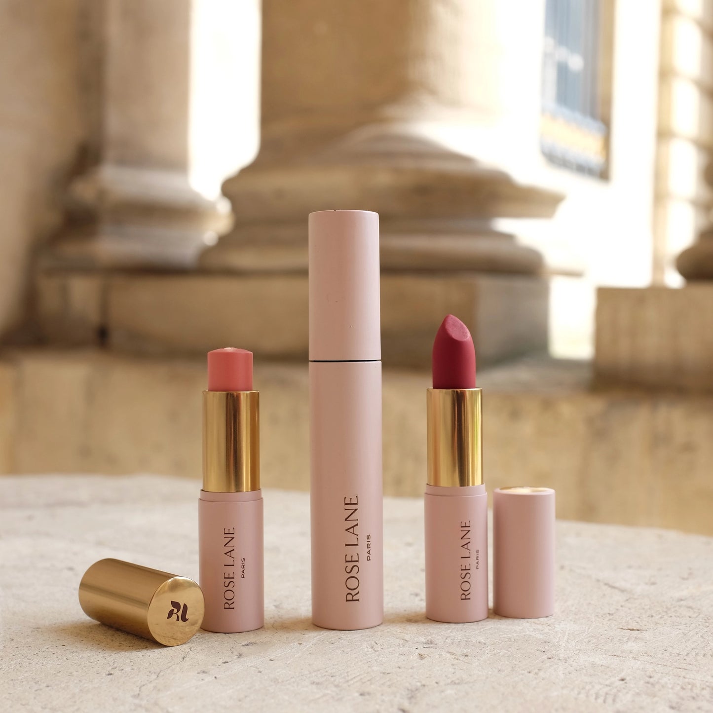 THE ESSENTIALS SET - Mascara, Rouge à lèvres, Multi-Blush Crème